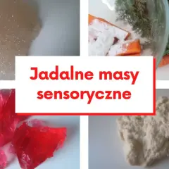 Przepisy na masy sensoryczne dla dzieci, które rozweselą i pobudzą kreatywność