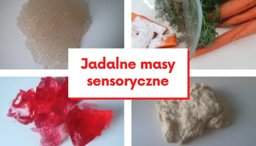 Przepisy na masy sensoryczne dla dzieci, które rozweselą i pobudzą kreatywność