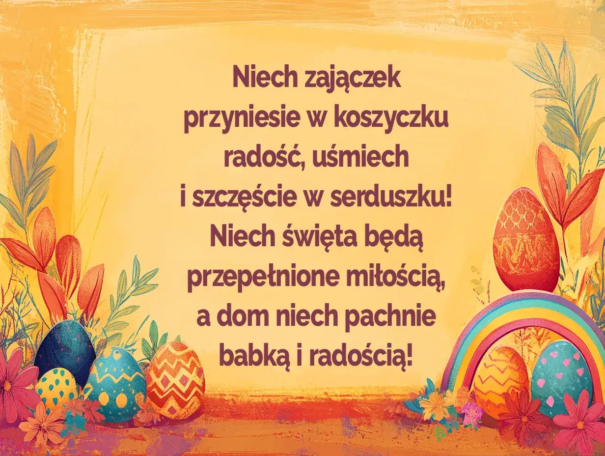 Zdjęcie Życzenia wielkanocne dla dzieci i rodziców pełne radości i miłości